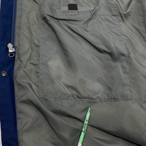 Lands End Gore-Tex Waterproof Hooded Long Light Coat Jacket Women's Medium 10-12 - Picture 9 of 11